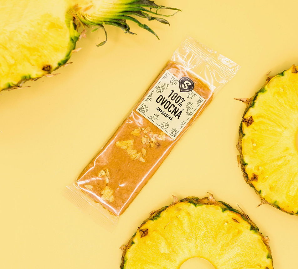 100% Ovocná tyčinka ananasová