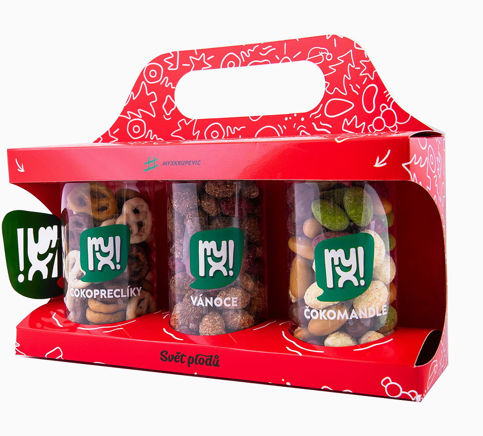 Vánoční trio MYX sladký