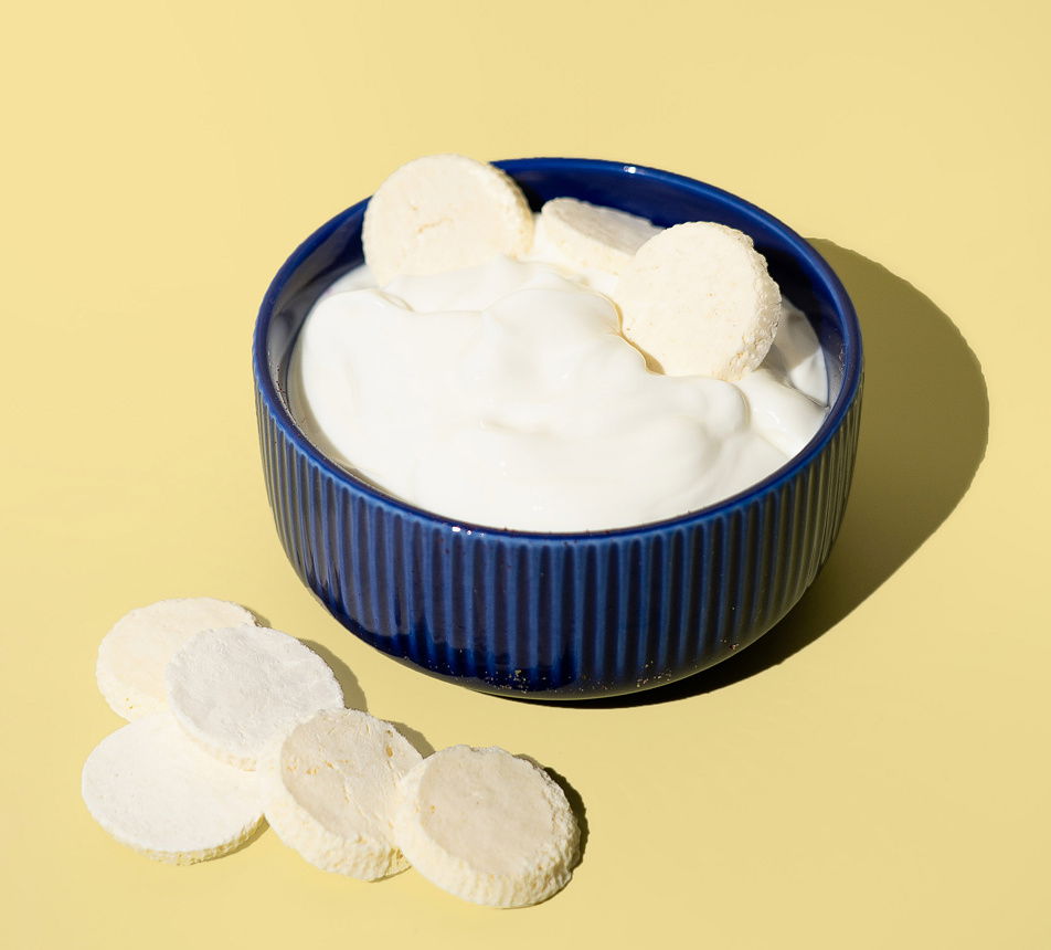 Jogurtové košíčky mango miska