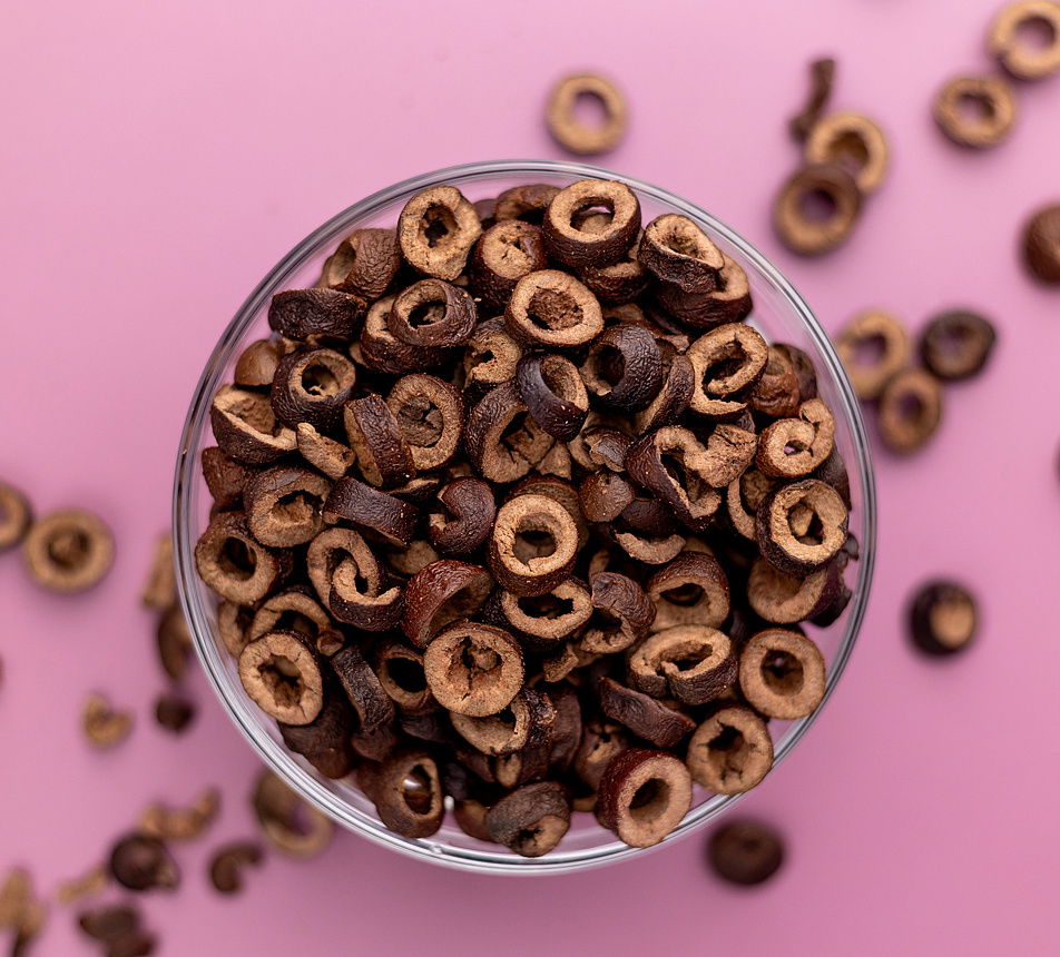 Černé olivy lyofilizované