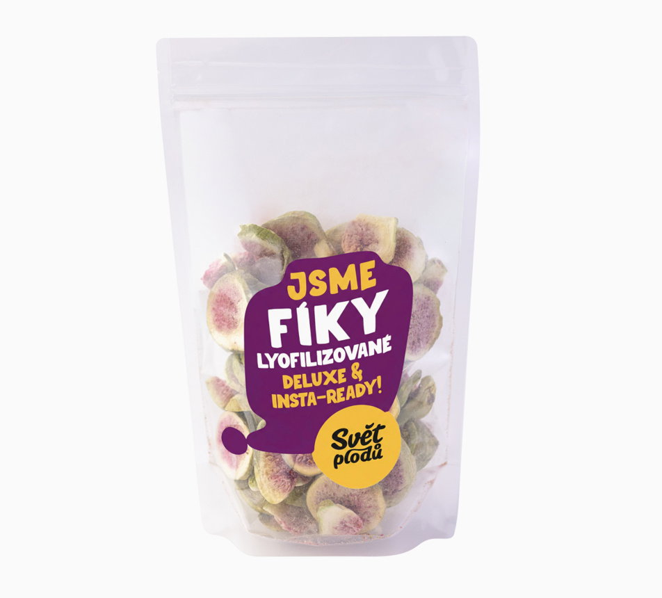 Fíky lyofilizované plátky