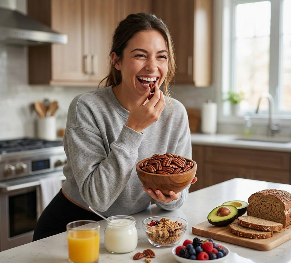 Pekanové ořechy nepražené