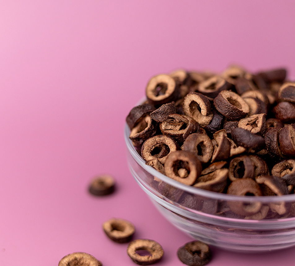 Čierne olivy lyofilizované