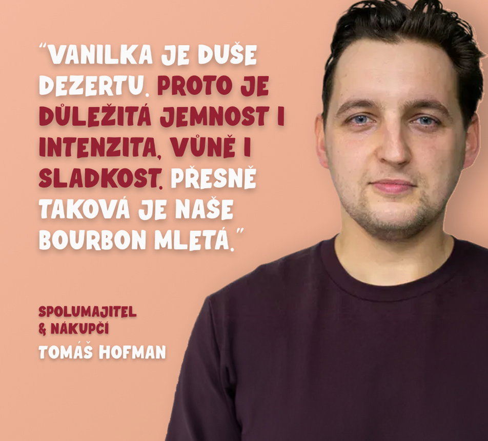 Vanilka Bourbon mletá Premium nákupčí