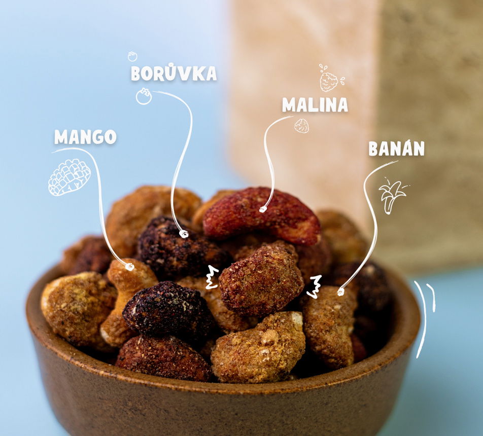 MYX Kešu Tuty Fruity usp