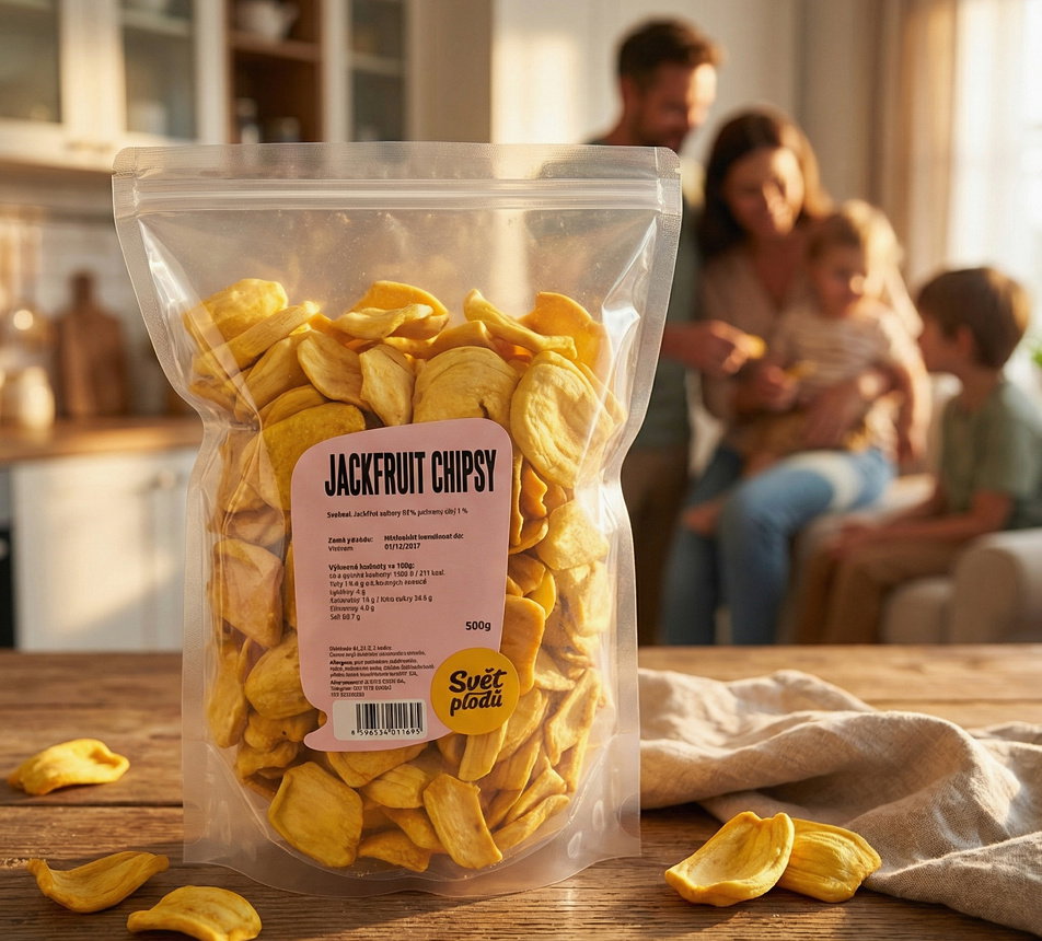 Jackfruit chipsy