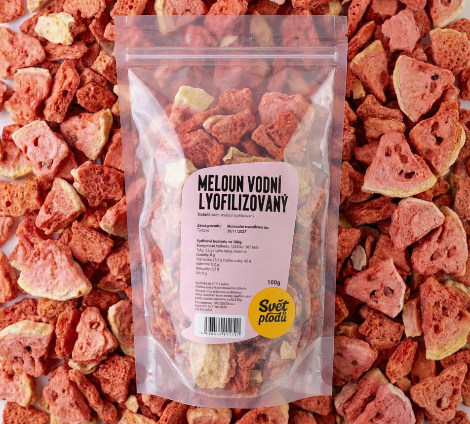 Meloun vodní lyofilizovaný
