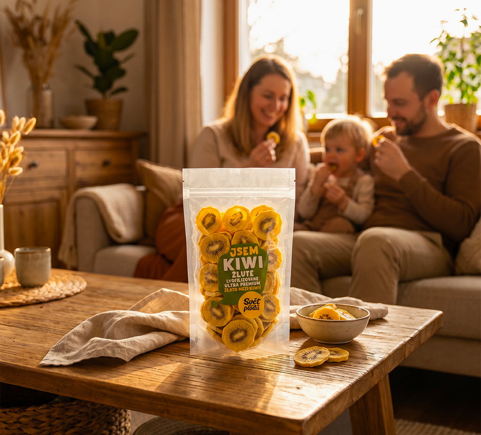 Kiwi žlté lyofilizované Ultra Premium