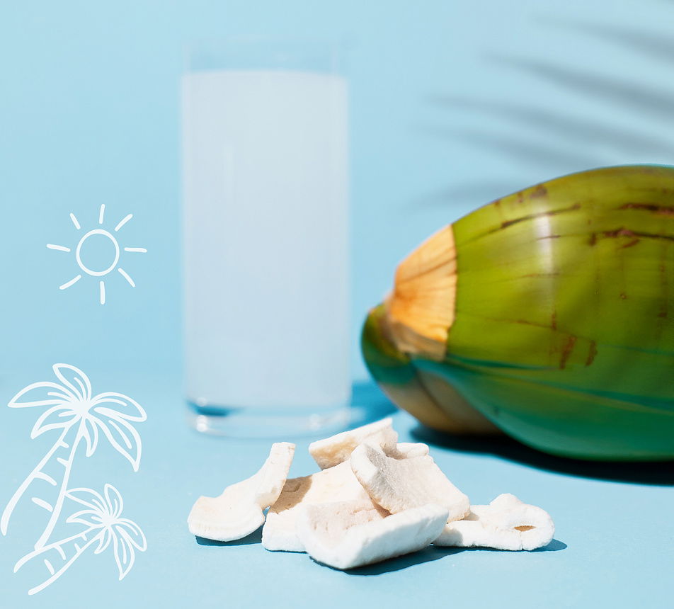 Kokos mladý lyofilizovaný drink