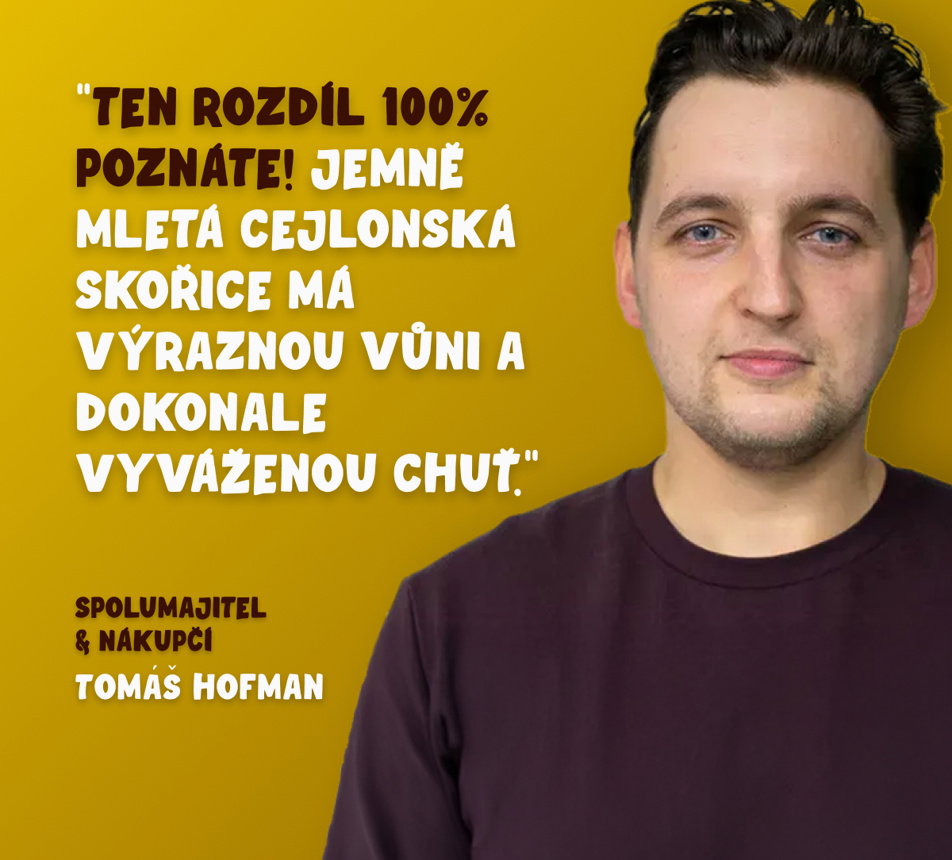 Skořice cejlonská mletá Premium nákupčí