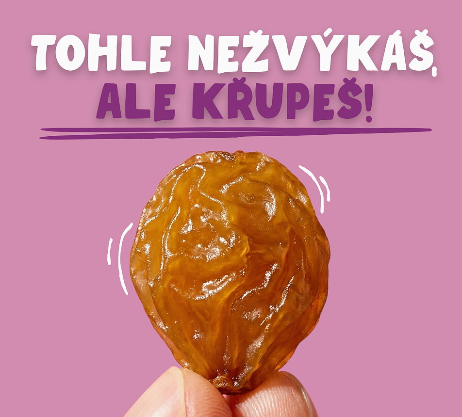 Rozinky lyofilizované