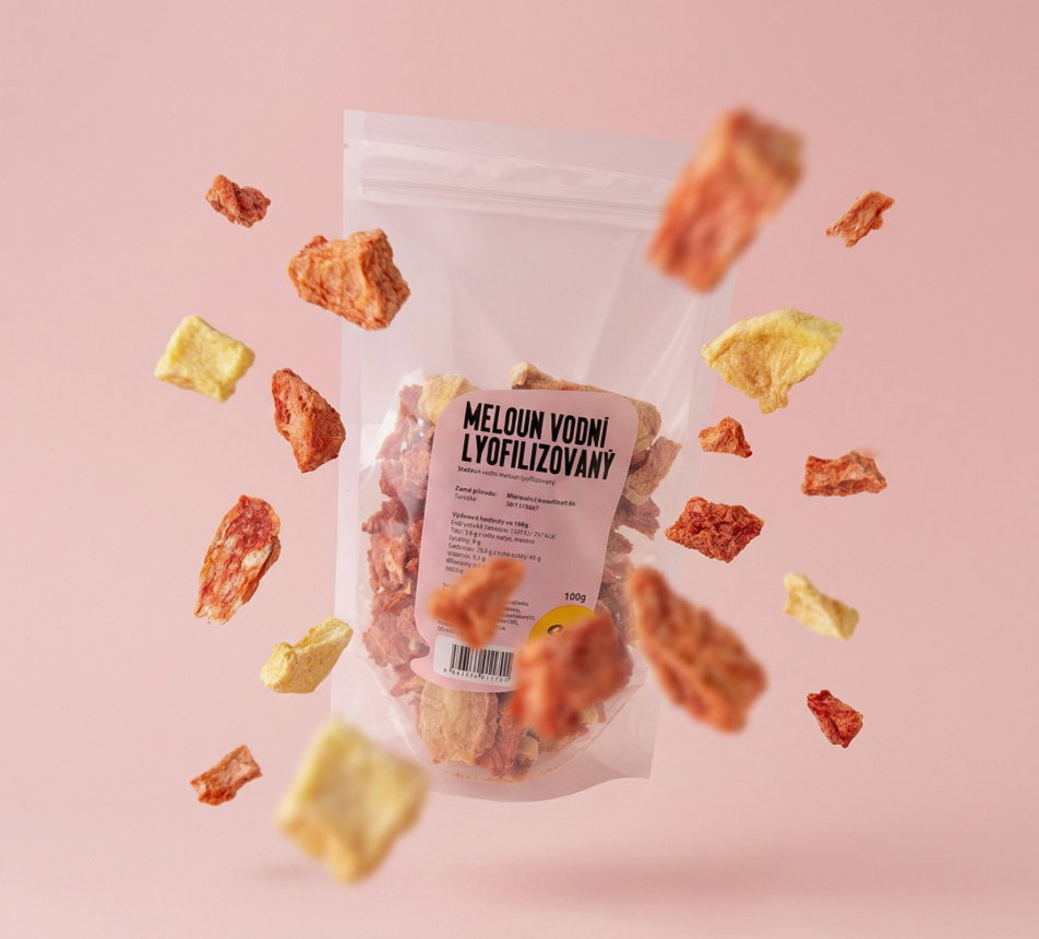 Melón vodný lyofilizovaný