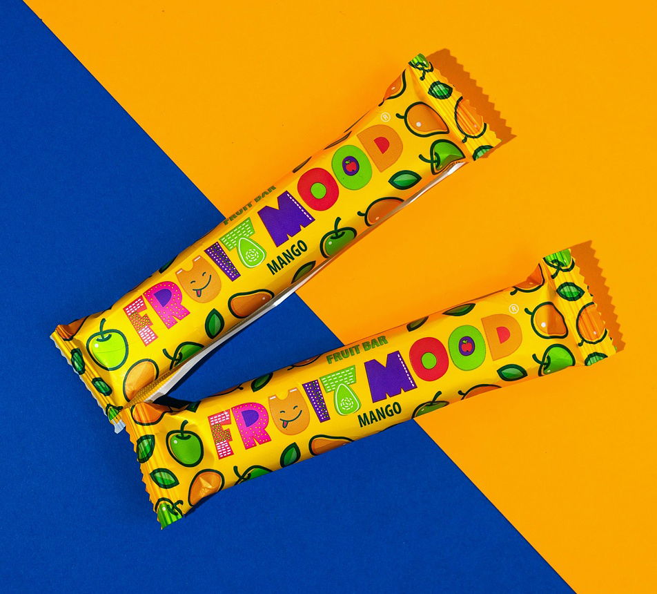 Sergio Fruit Mood ovocná tyčinka mango barevná