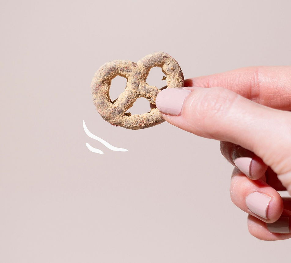 Čokopreclíky Ultra Premium karamel detail