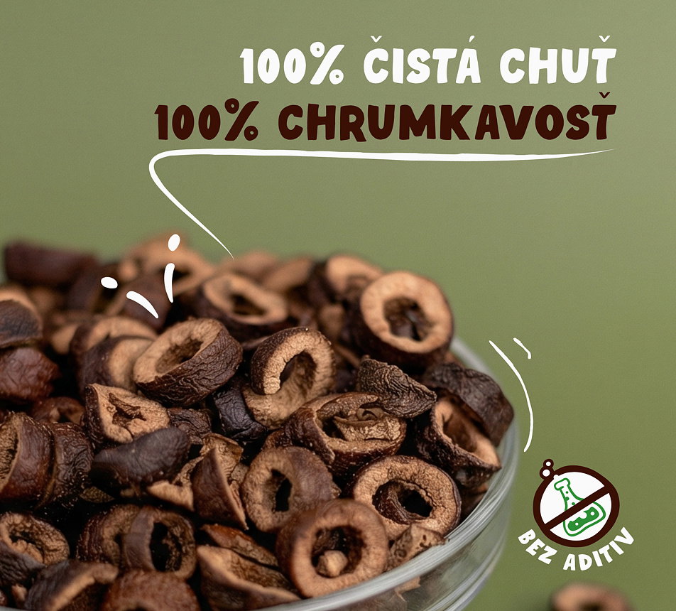 Černé olivy lyofilizované