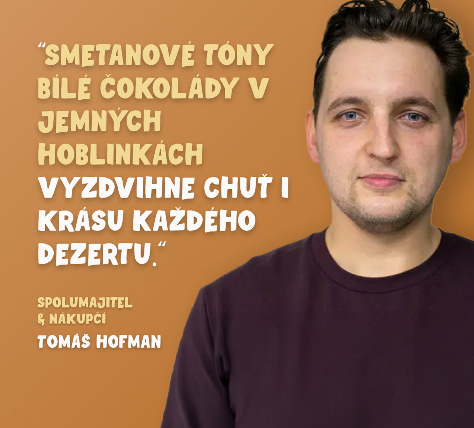 Čokohoblinky bílé