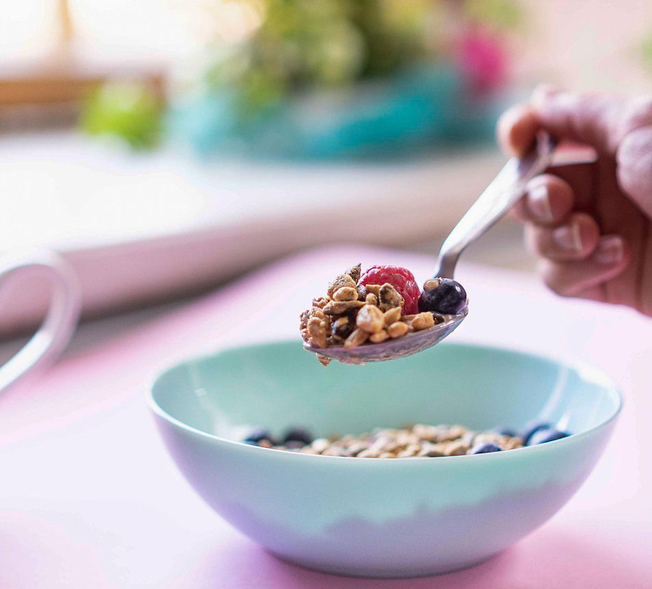 Karamelizovaná semínka s kokosem a solí