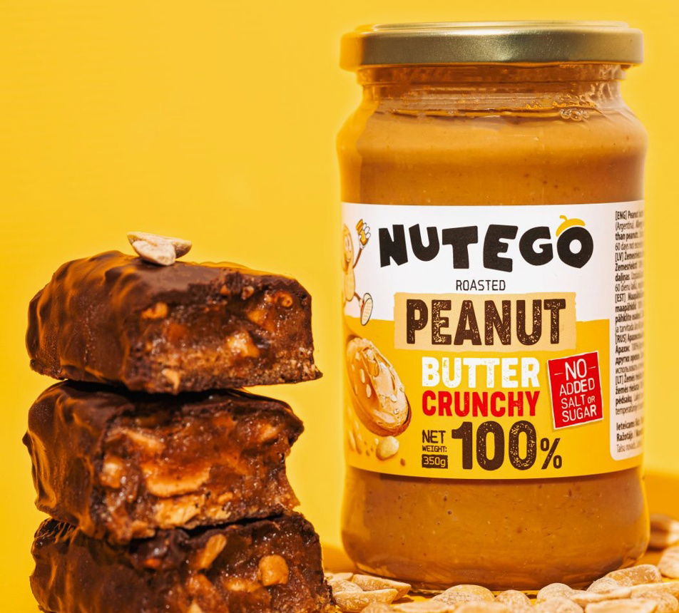 NUTEGO Arašídové máslo křupavé