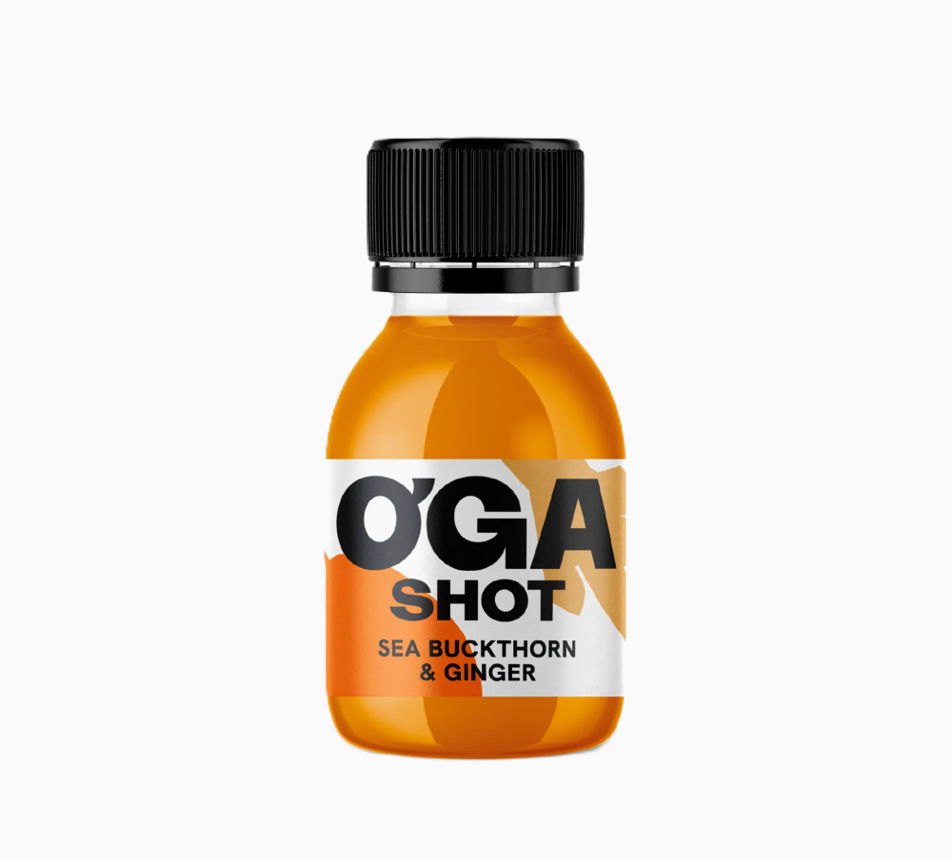 OGA Shot zázvor & rakytník