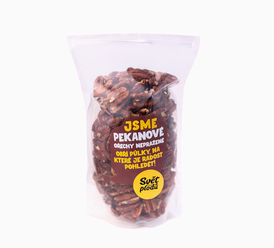 Pekanové ořechy nepražené