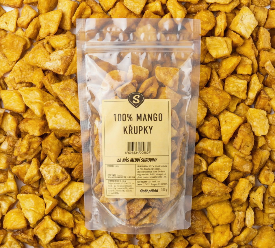 100% Mango křupky