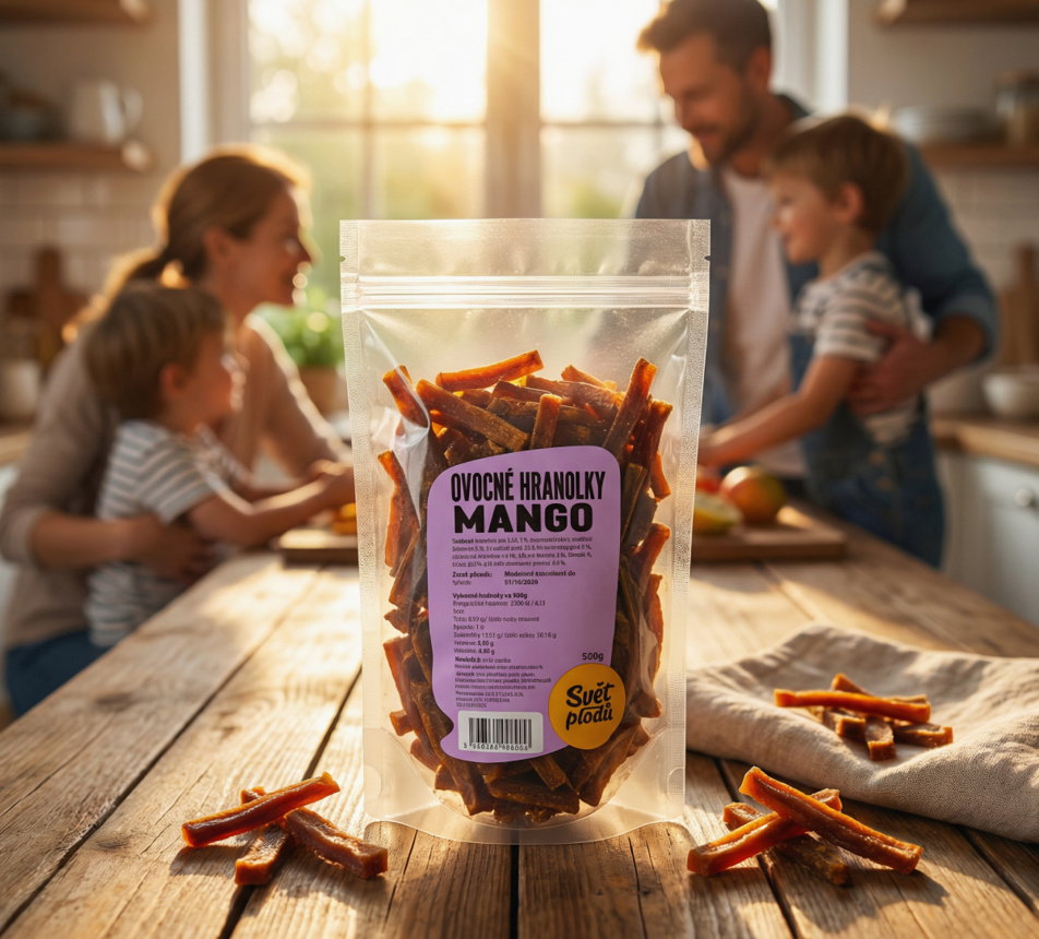 Ovocné hranolky mango