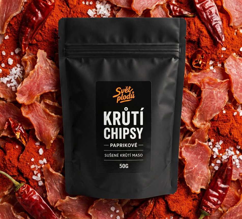 Morčacie chipsy paprika