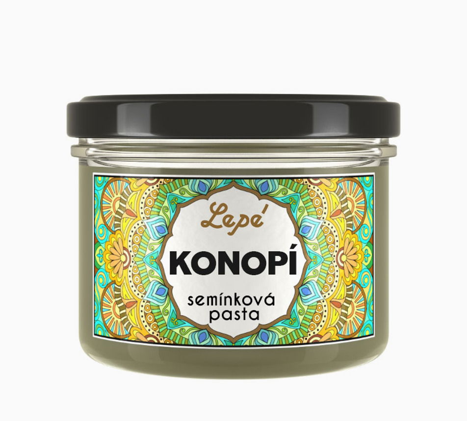 Konopí semínková pasta