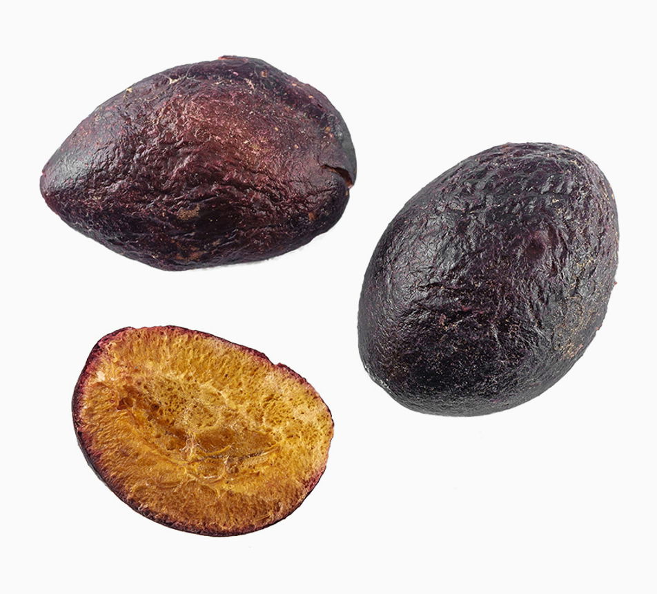 Mrazem sušené švestky