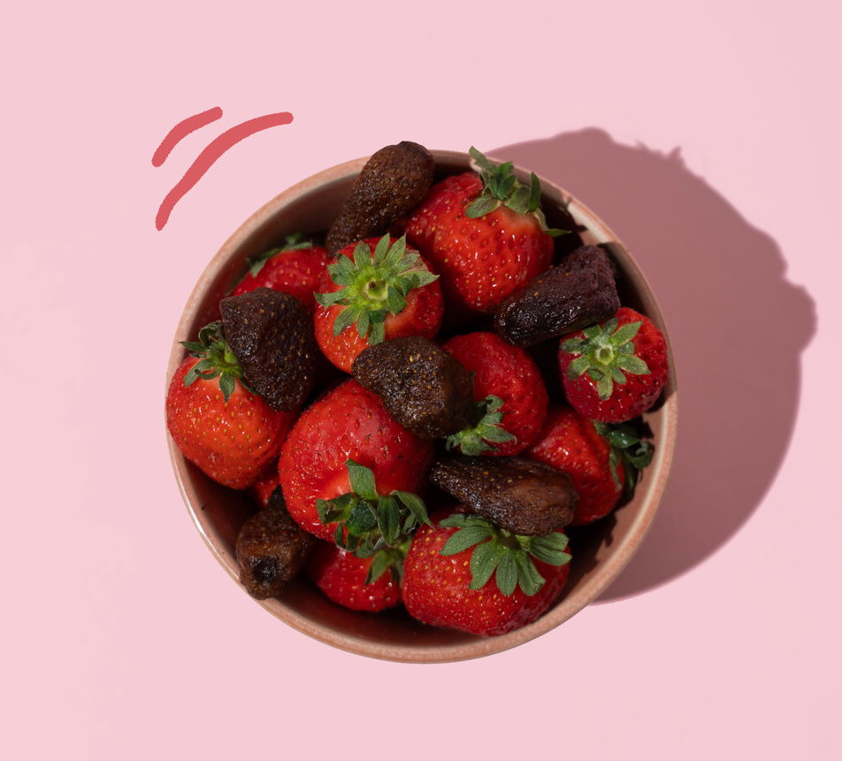 Jahody sušené Soft Ultra Premium miska