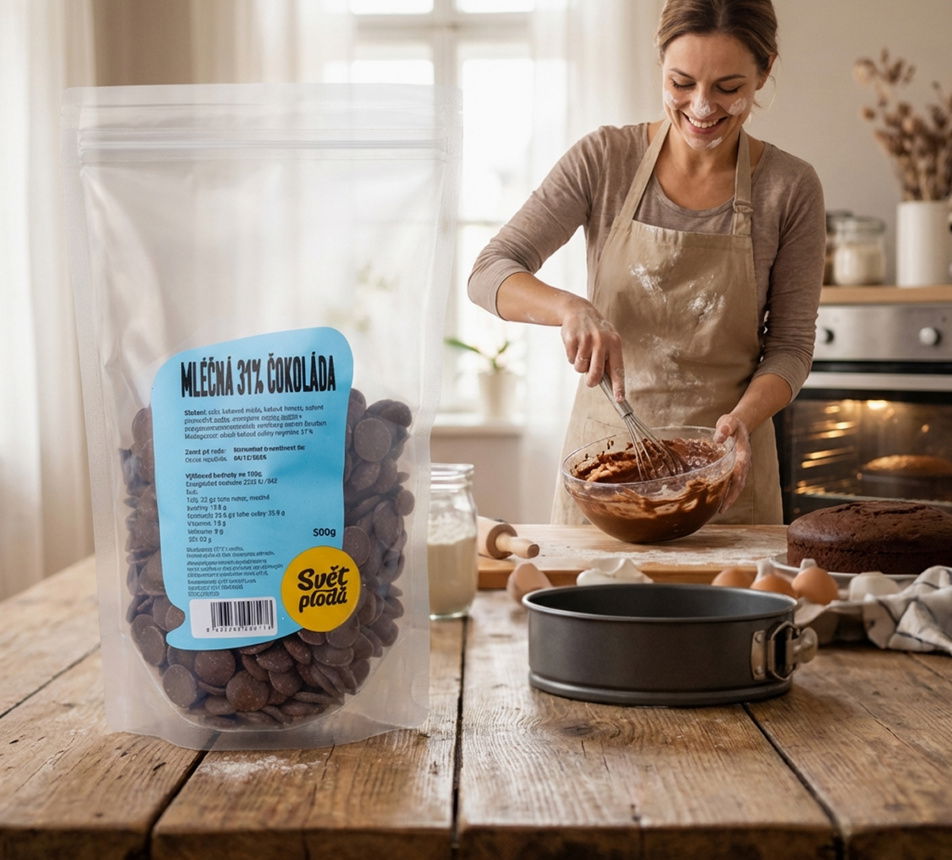 Mléčná 31% čokoláda