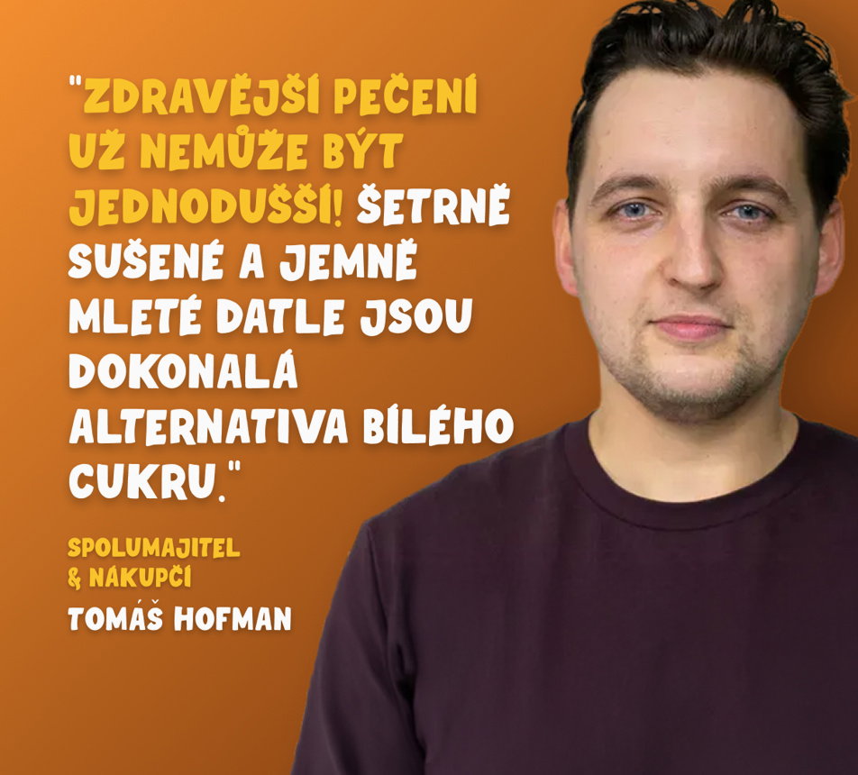 Datlový cukr Premium nákupčí
