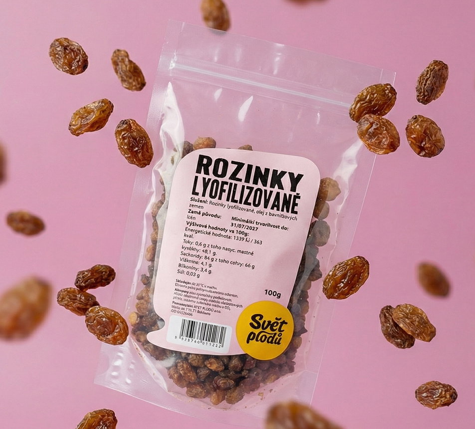 Hrozienka lyofilizované