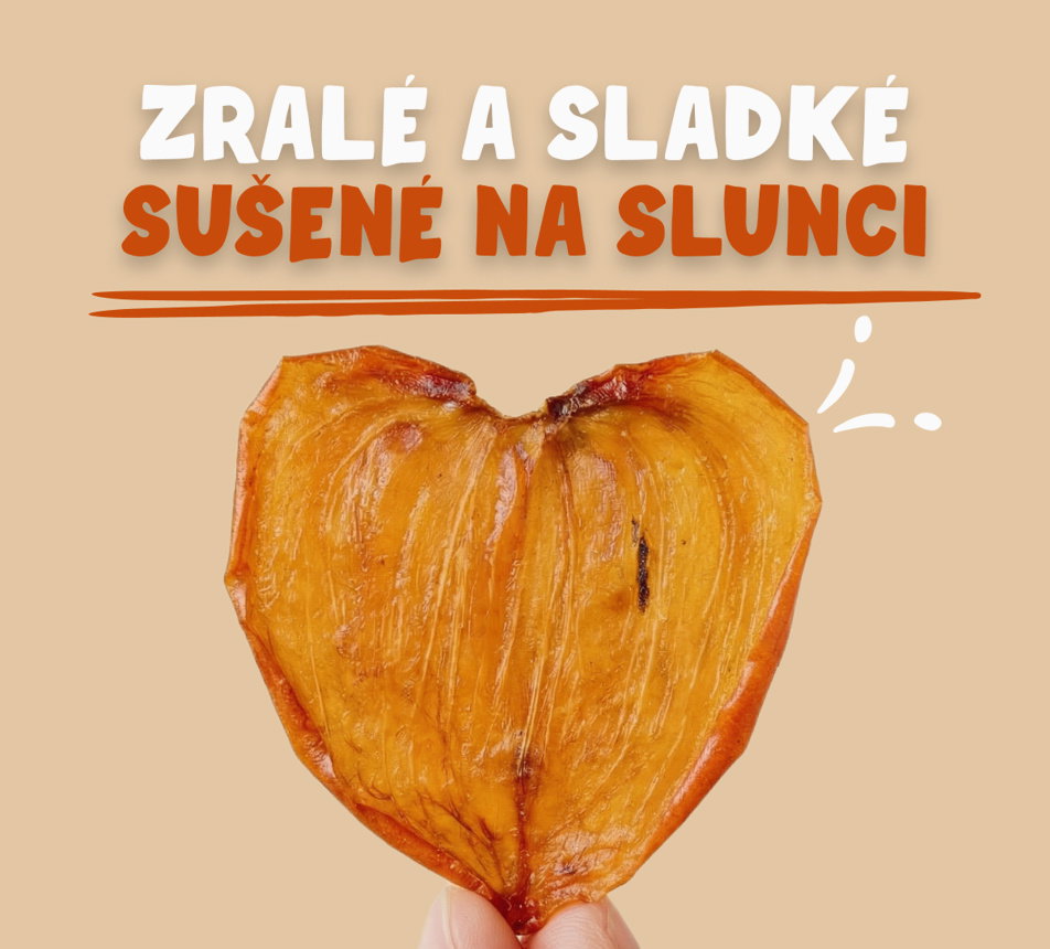 Kaki sušené plátky Premium