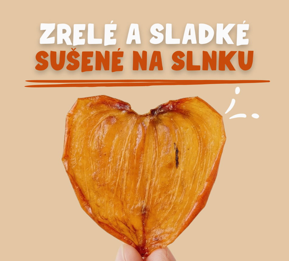 Kaki sušené plátky Premium