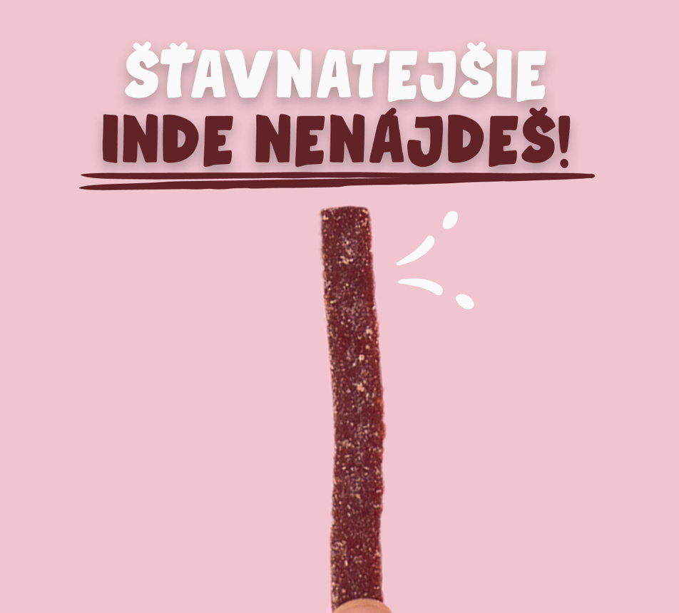 Ovocné hranolky jahoda