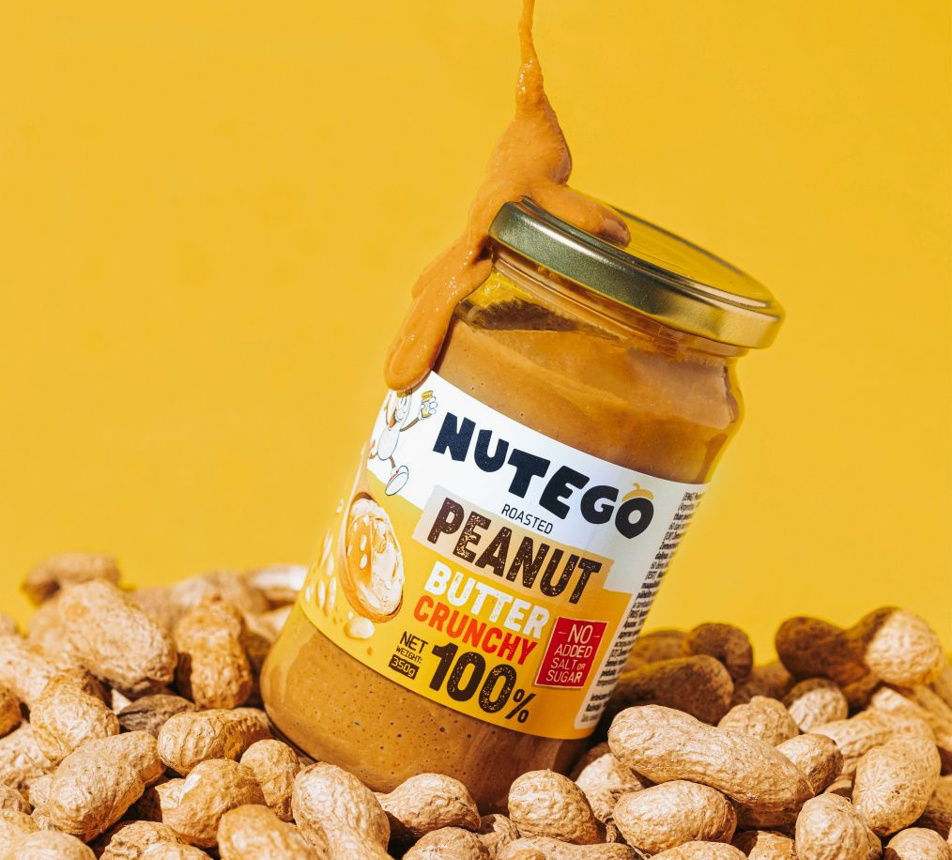 NUTEGO Arašídové máslo křupavé