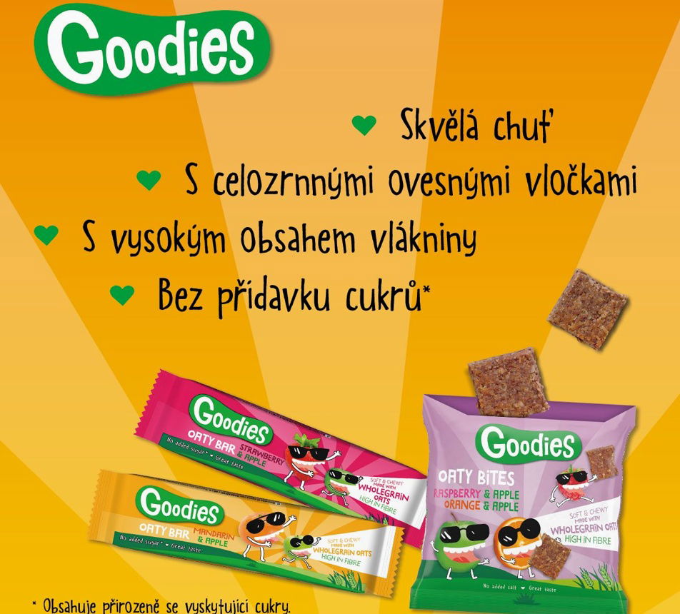 Goodies Mini ovesné tyčinky
