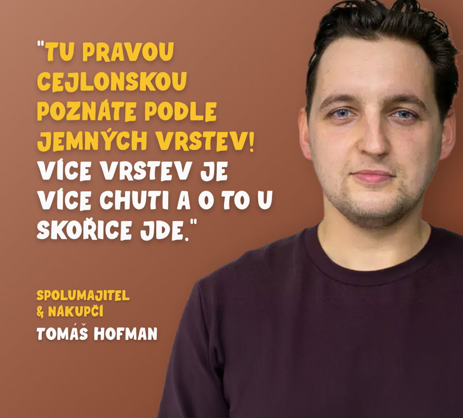 Skořice cejlonská celá Premium nákupčí