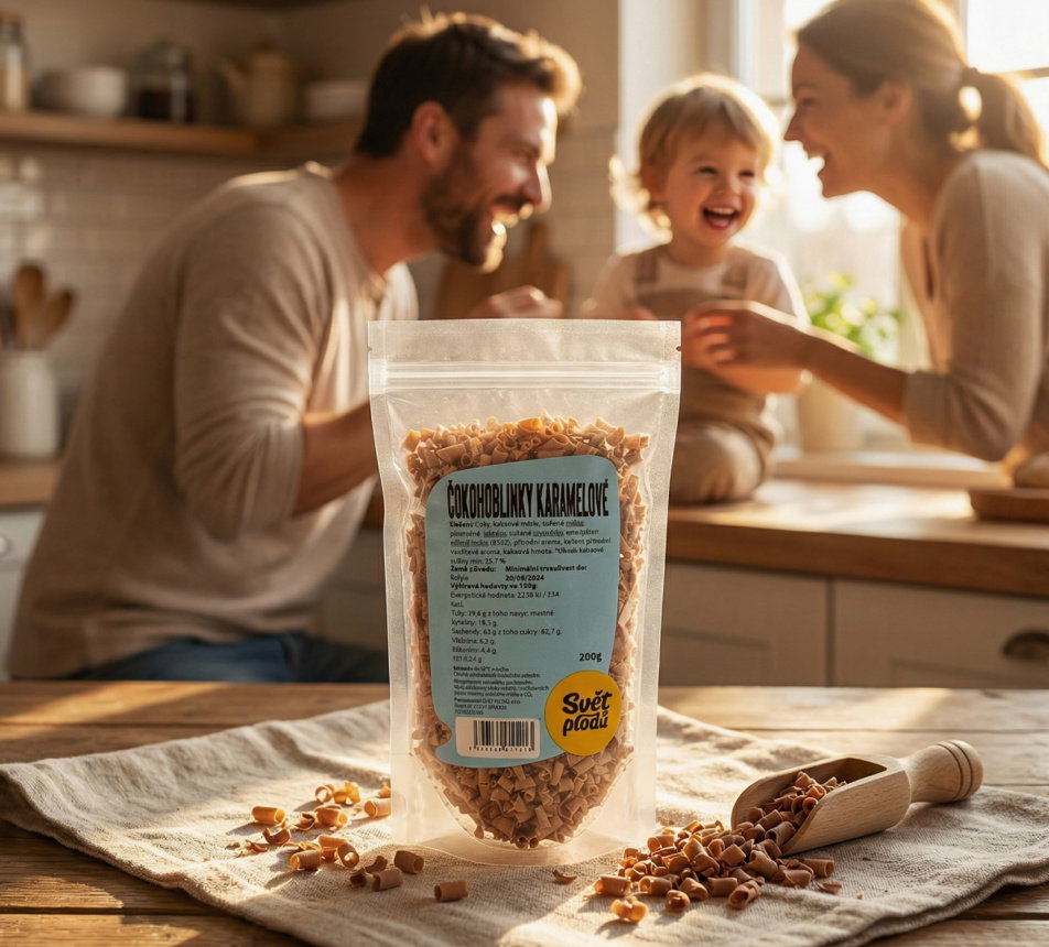 Čokohoblinky karamelové
