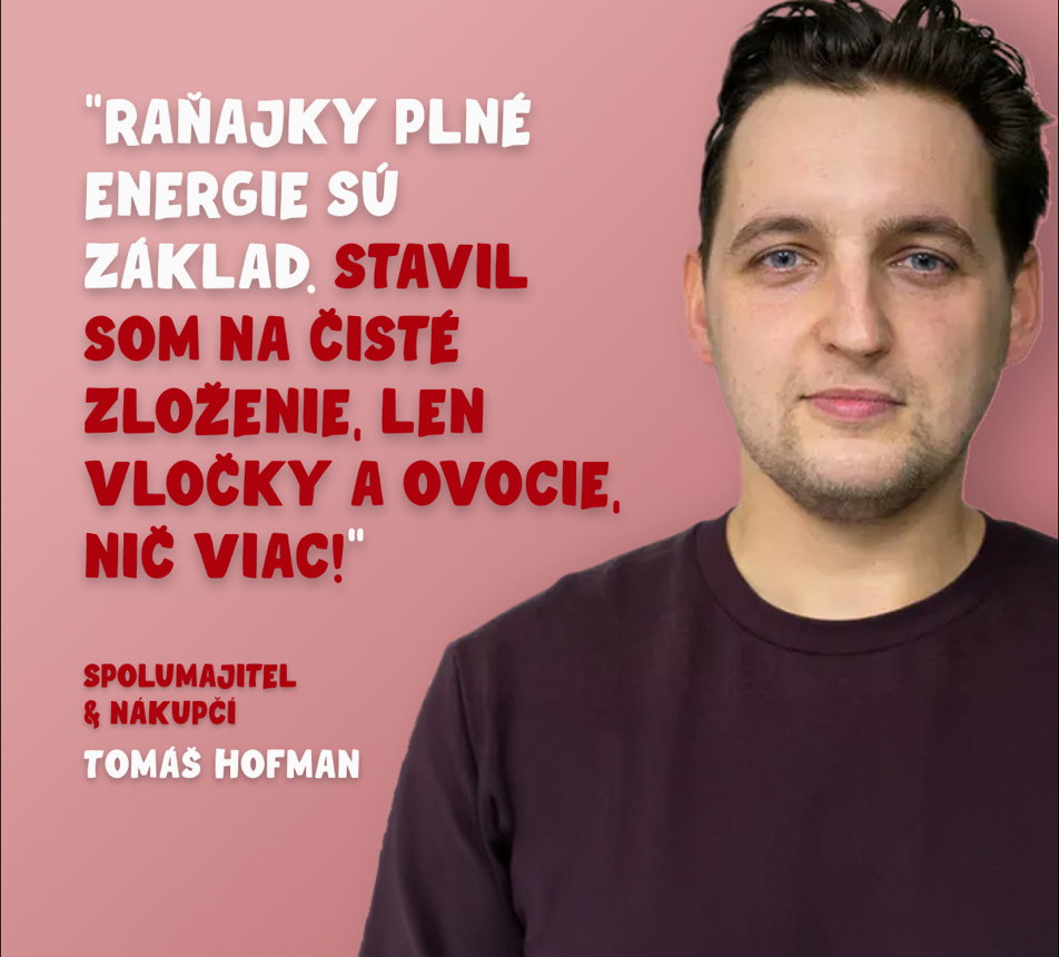 Ovsená minútová kaša jahoda