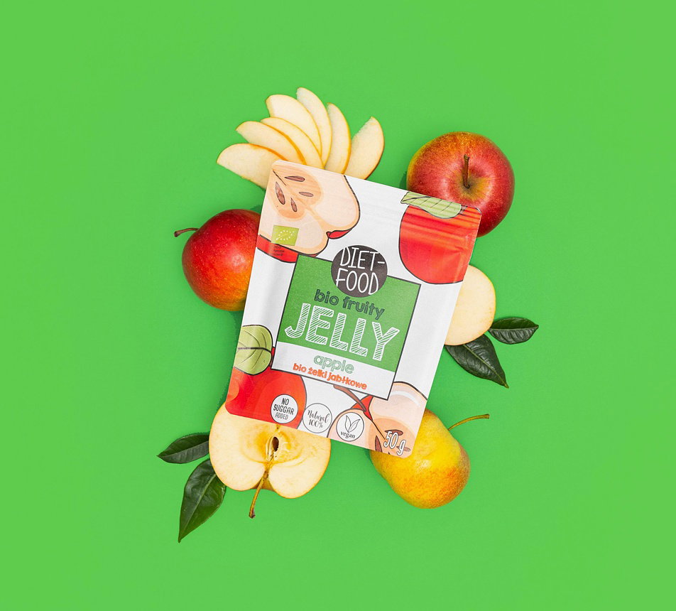 Diet Food Fruity Jelly jablko ovoce