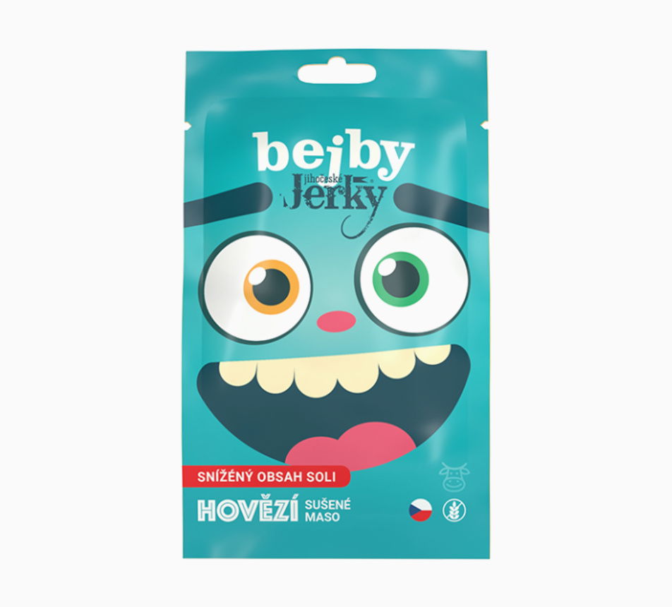 Jihočeské Bejby Jerky Hovězí