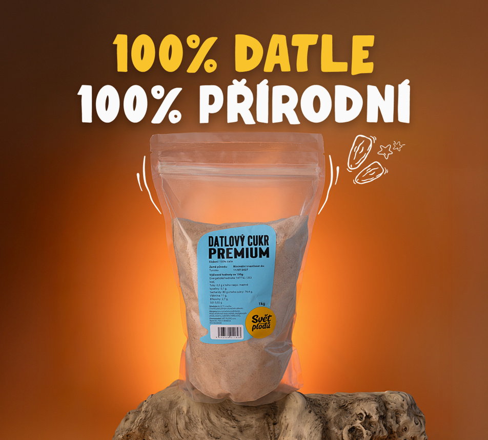 Datlový cukr Premium claim