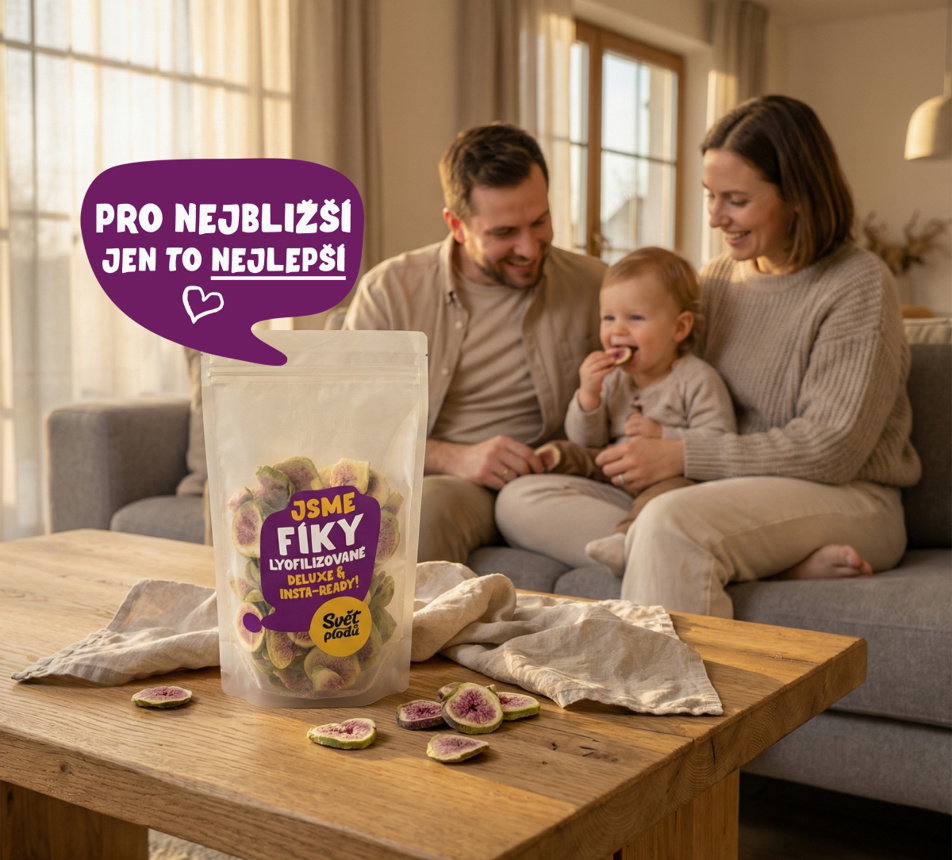 Fíky lyofilizované plátky