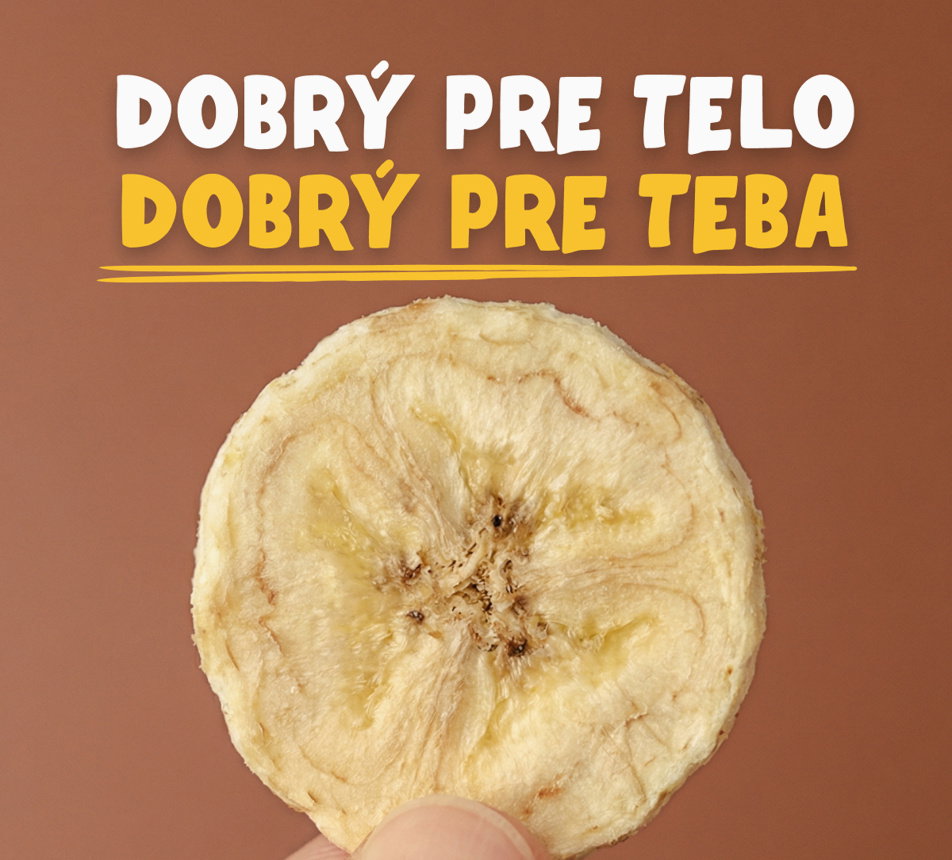 Banány lyofilizovaná kolečka