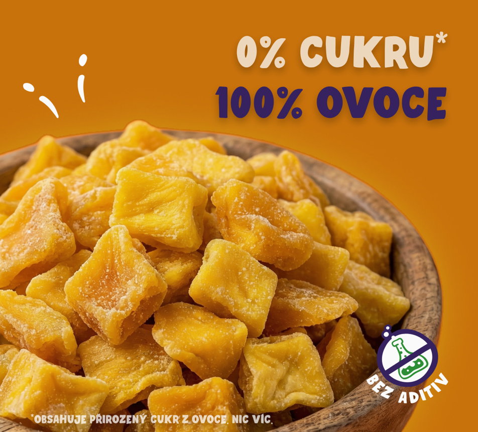 100% Mango křupky