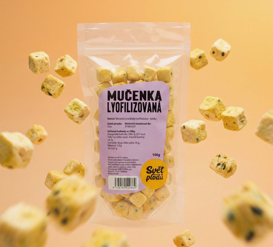 Mučenka lyofilizovaná